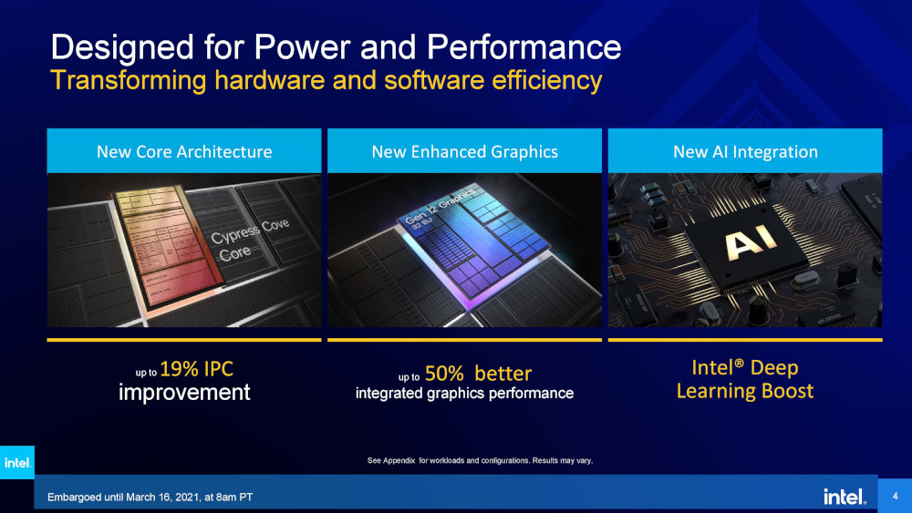 Intel 11th Core Processor - Presentation Slide 02