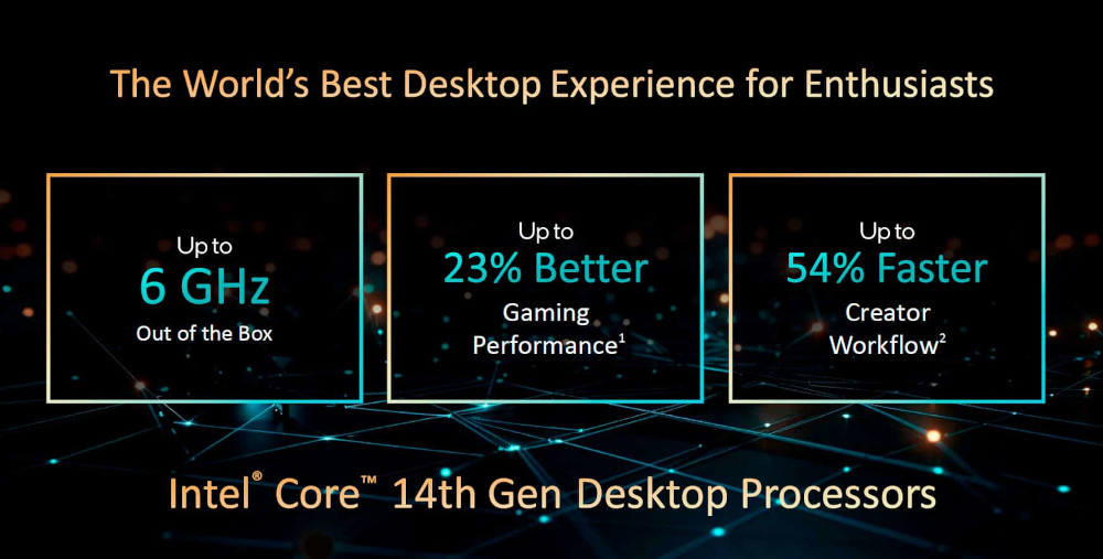 Intel 14th Core Processor - Presentation Slide 01
