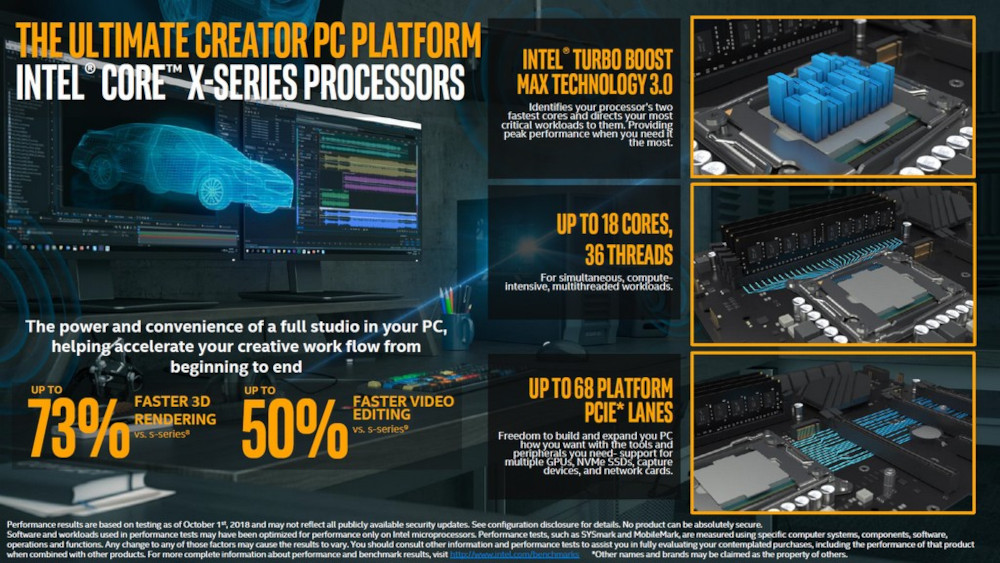 Intel Core X 9000-series Processor - Presentation Slide 02