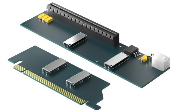 Industrial High-End 16x Riser Card