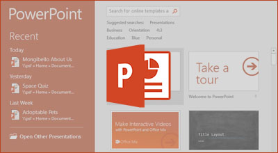 Microsoft PowerPoint Thumb Image