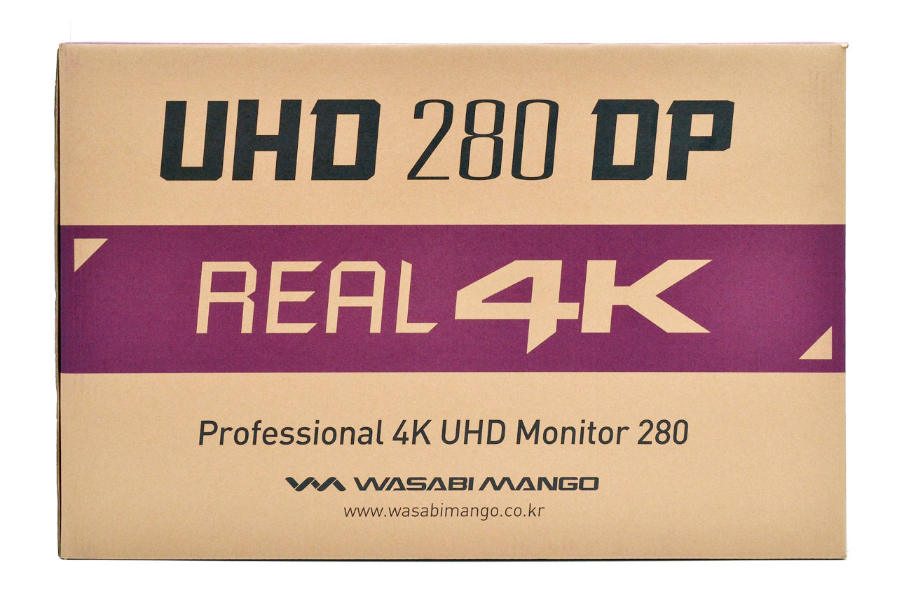와사비망고 UHD280 DP REAL4K 재은이 - Package box
